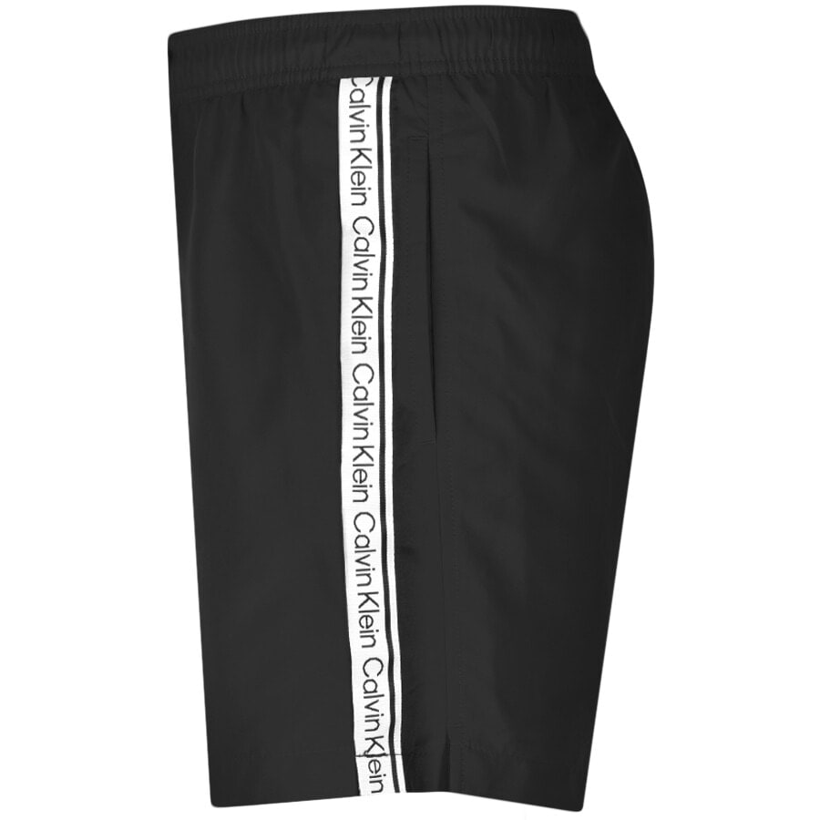 Calvin Klein Men s Logo Swim Shorts Black Boardshorts